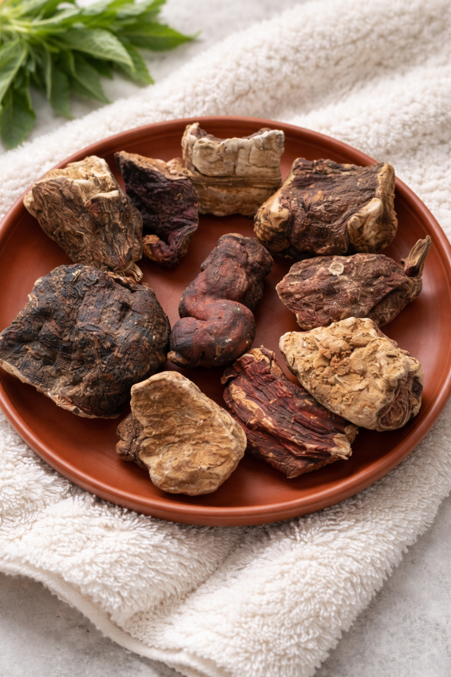 hà thủ ô giảm rụng tóc