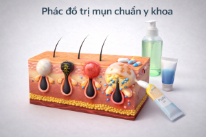 mụn trứng cá- phương pháp điều trị mụn chuẩn y khoa